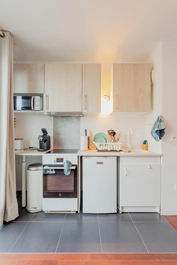 Ferienwohnung Studio Doux Et Cosy Paris Gentilly Exterior foto